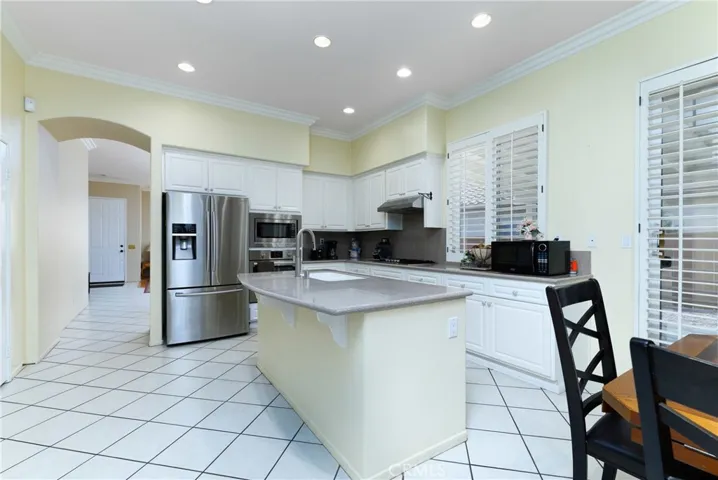 recently updated kitchen, corian counter tops