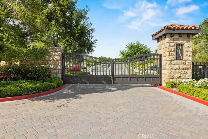 private gated community with 3 access gates