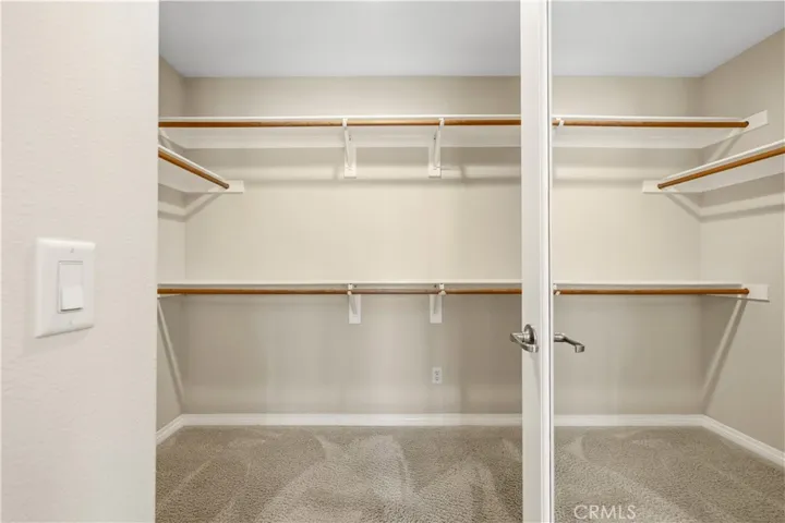 primary walk in closet