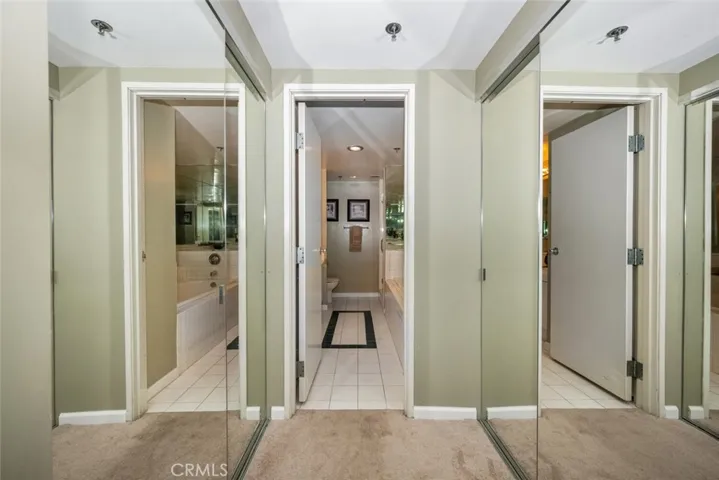 Hall to bathroom