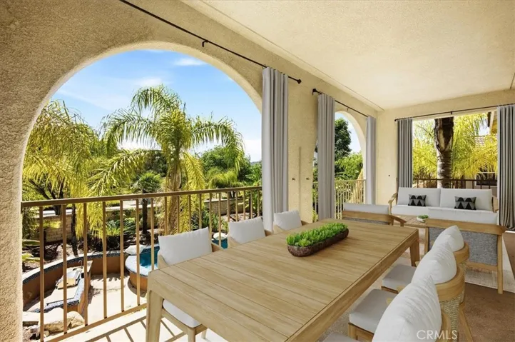 Enhanced photo to show what the balcony could look like!