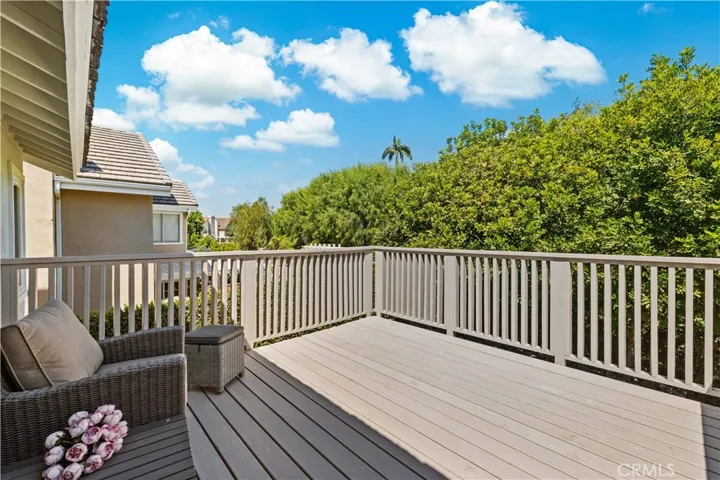 Spacious balcony offering a quiet setting with room to unwind and enjoy fresh air.