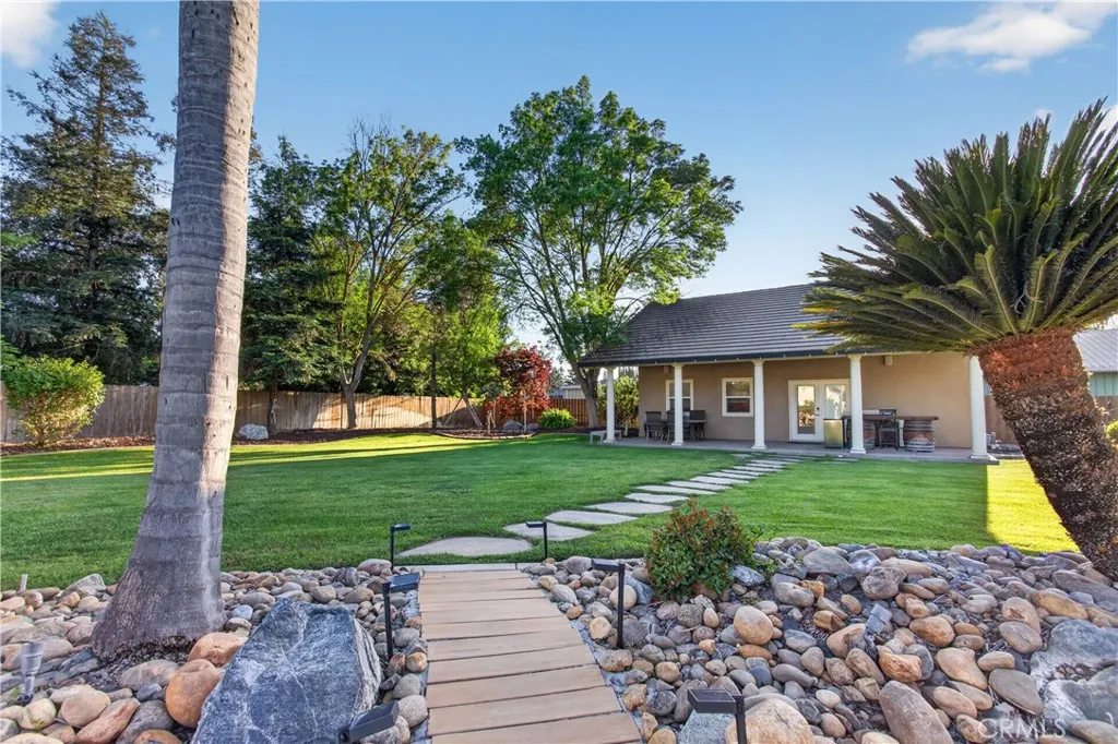 Walkway to Pool House