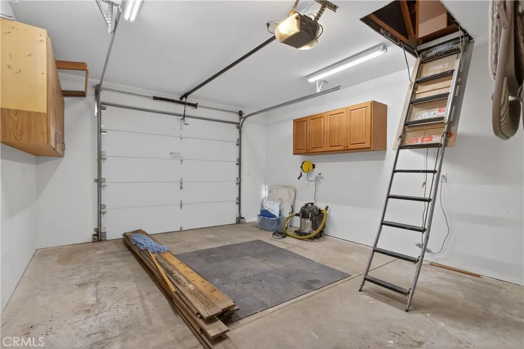 Pool House Finished Garage with Large Attic Storage