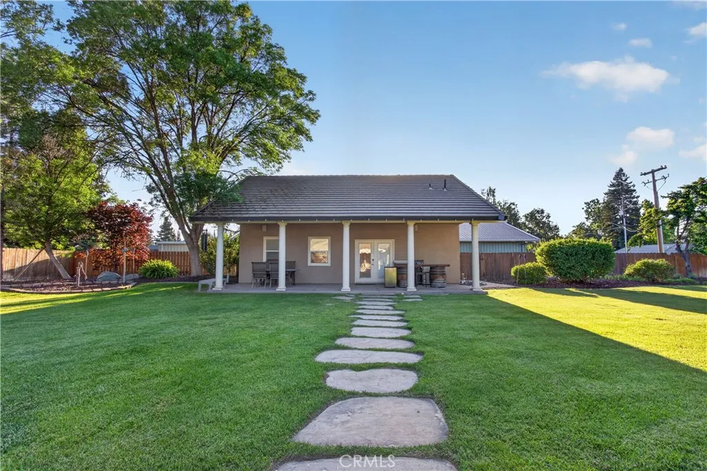 Pool House Front Porch