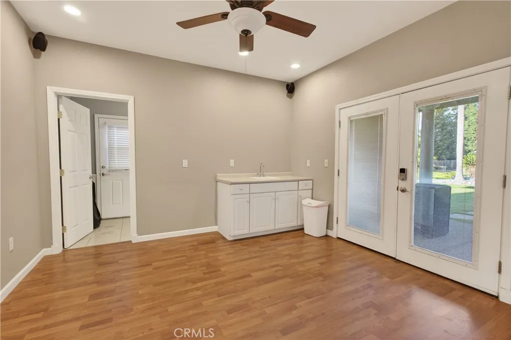 Pool House, potential kitchen area.