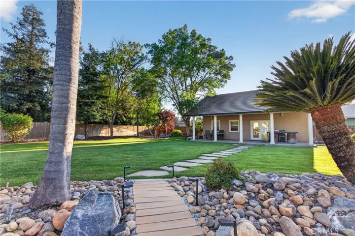 Walkway to Pool House