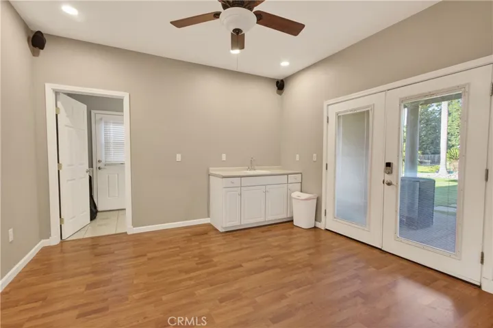 Pool House, potential kitchen area.