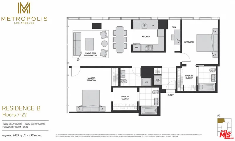 889 Francisco Street 1206, Los Angeles, California 90017