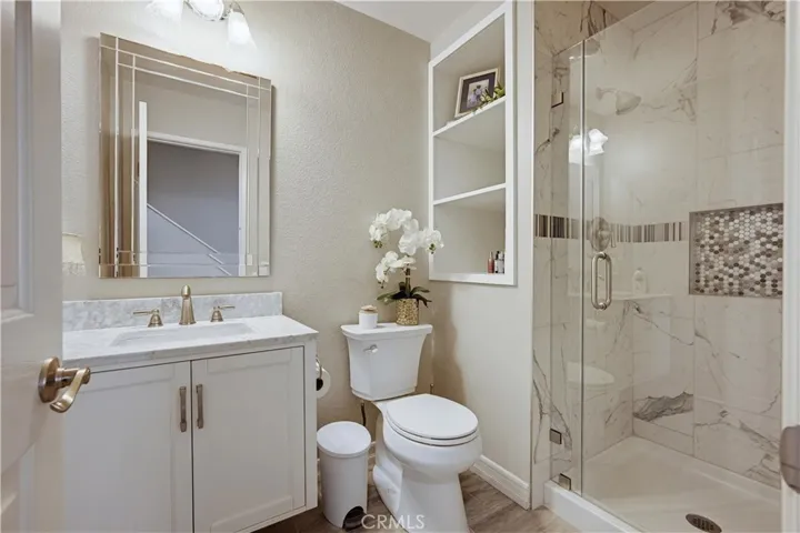 REMODELED FULL BATH DOWNSTAIRS