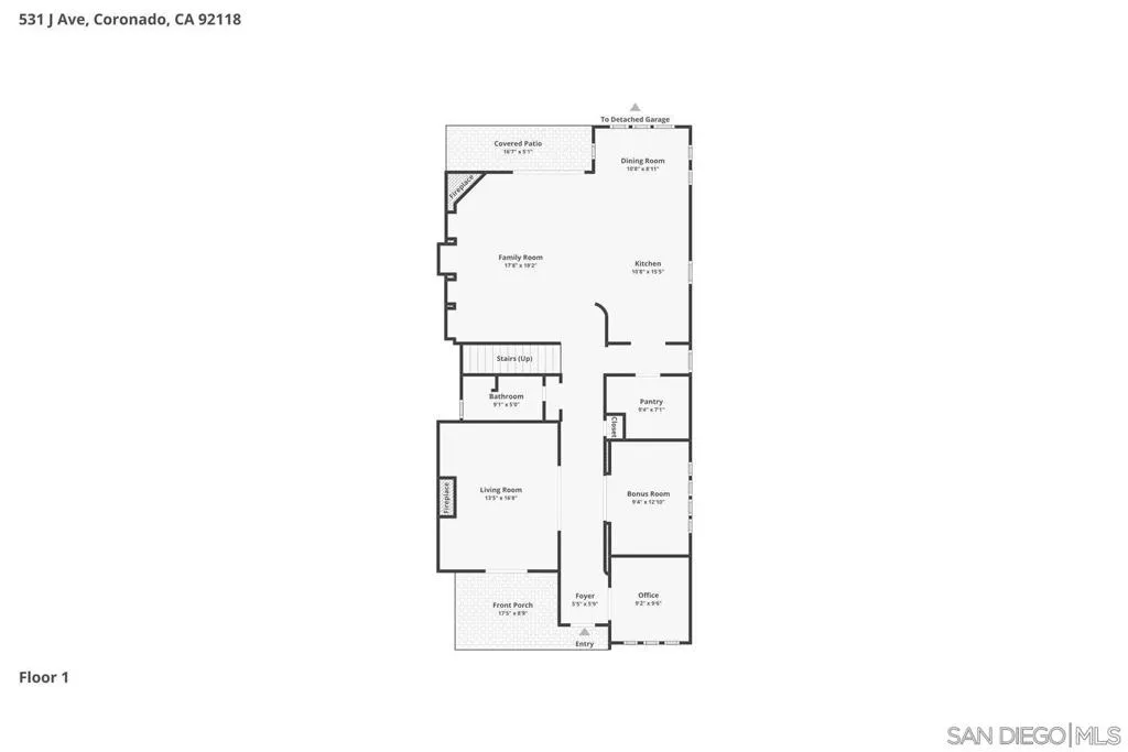 1st Floor Plan