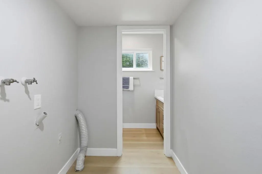 First Floor Laundry area