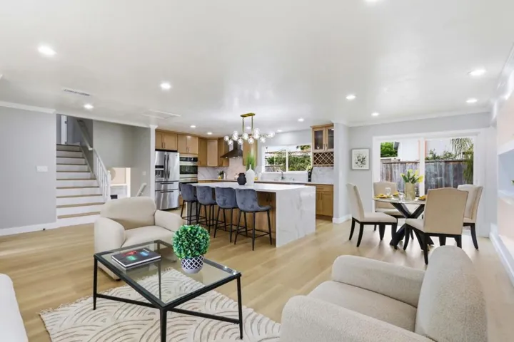 Bright Open Living room