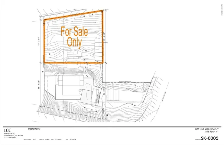 For Sale the top Portion and street access of ETTA St.