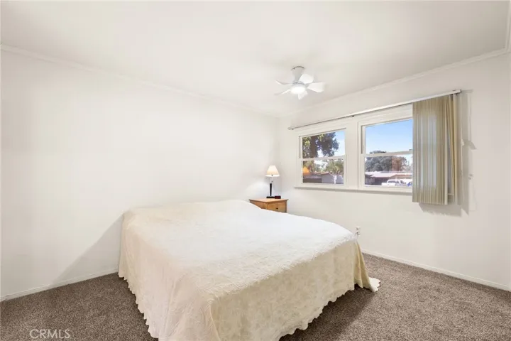 Spacious primary bedroom