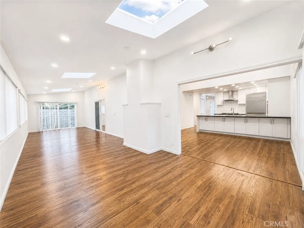 Bonus room and kitchen area