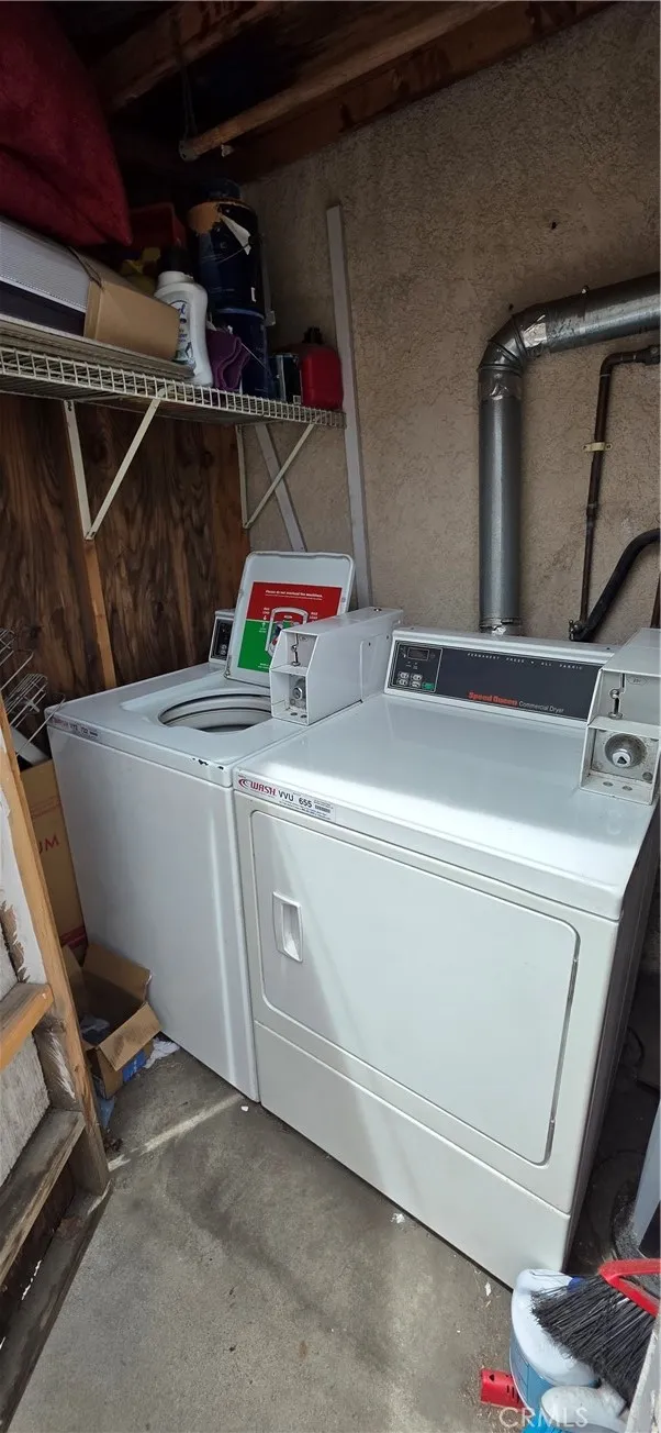 Interior Laundry Shed.