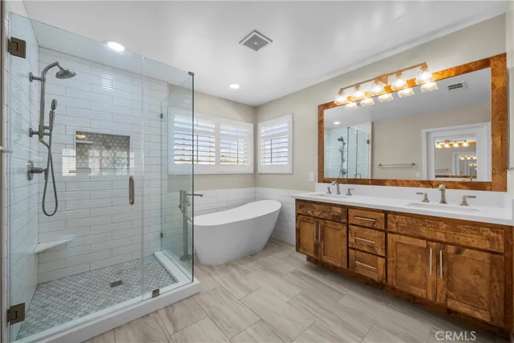 Updated and Upgraded Primary Bath
