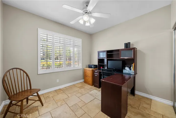 Downstairs Bedroom/Office with Closet