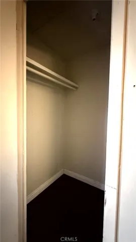 First Bedroom walk-in closet