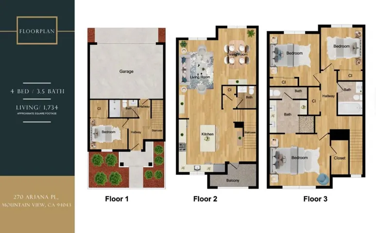 270 Ariana Place, Mountain View, California 94043