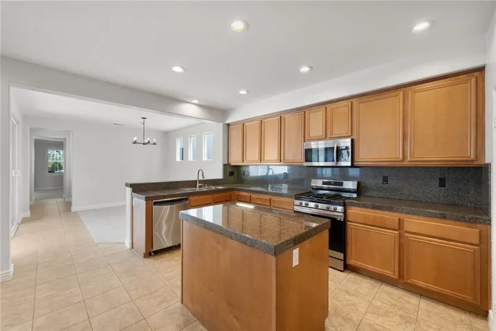 Kitchen looking towards dining room