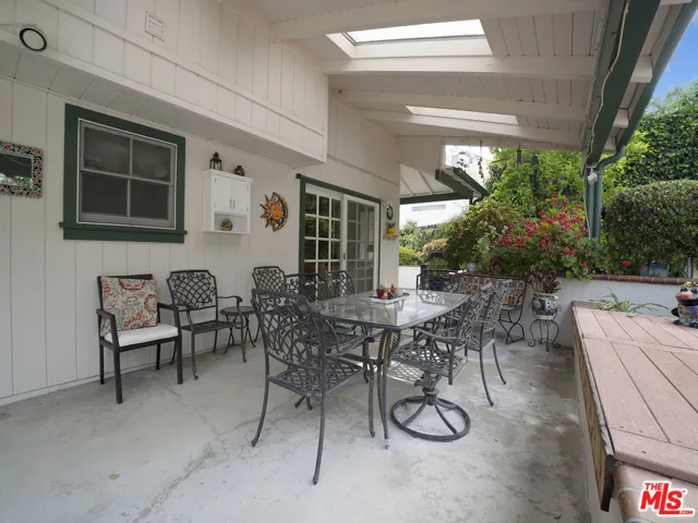 Rear Patio