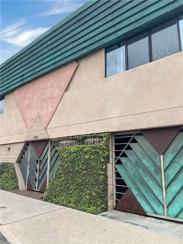 Front of the building