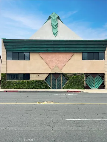 Front of the building