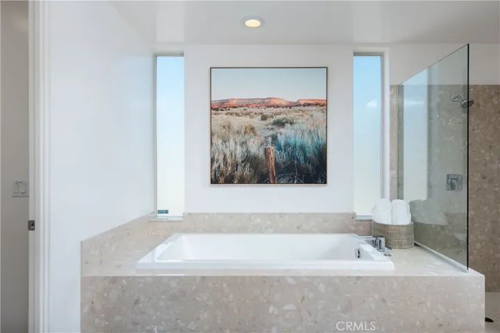 Primary bathroom tub
