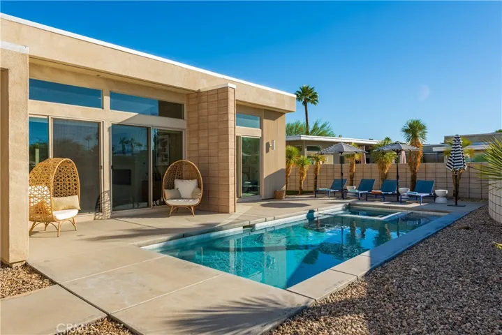 Backyard pool