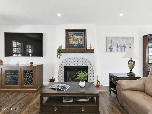 Gorgeous fireplace