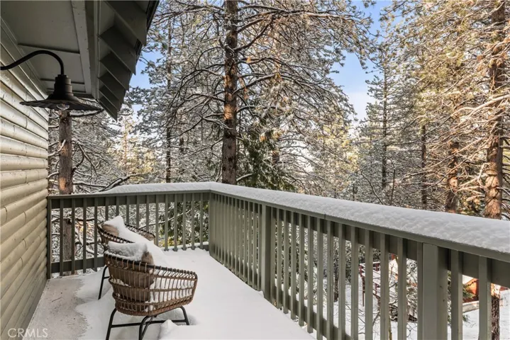 Stepping out onto your private balcony and taking in the crisp mountain air...