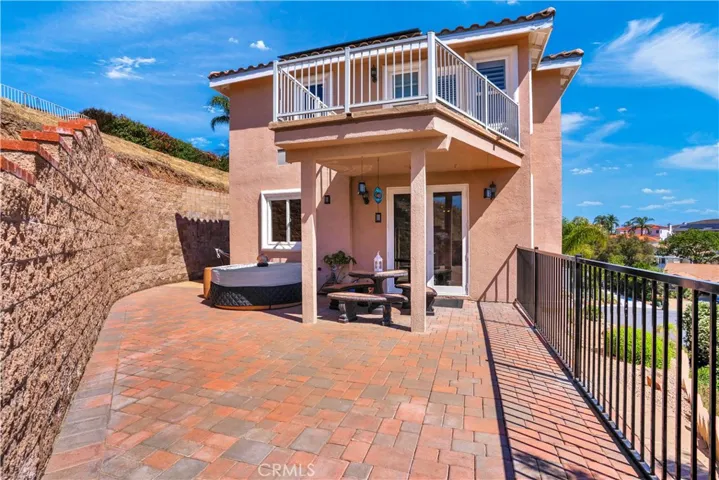 Hot Tub and Patio off Kitchen