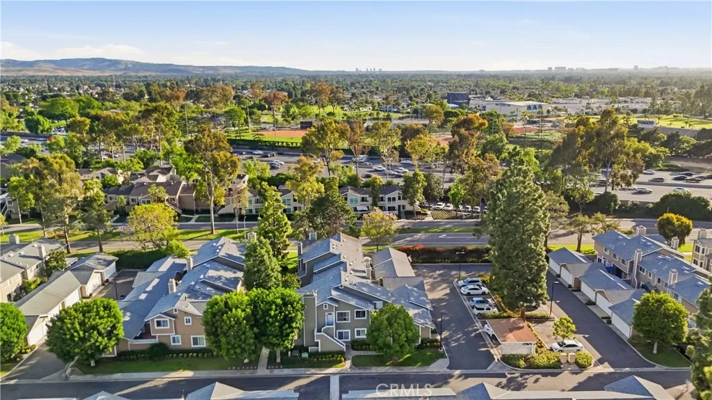 Great view of one of the Timberline community in Northwood in Irvine.