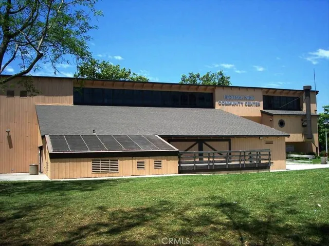 Heritage Park Community Center is close by!