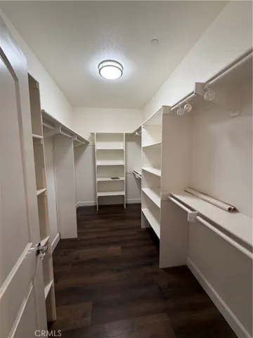 Main bedroom walk in closet