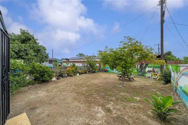 This is the back half of this beautiful backyard
