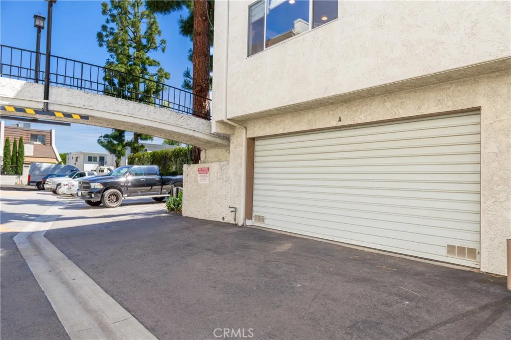 Front of garage door