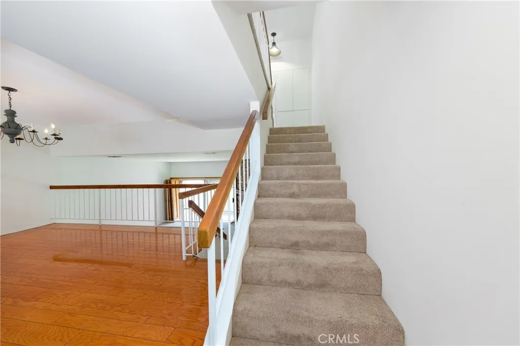 Stairs to bedrooms
