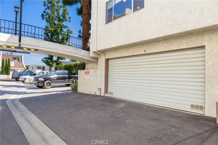 Front of garage door