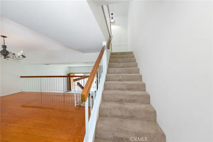 Stairs to bedrooms