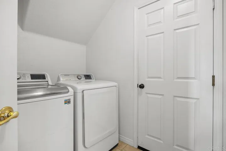 Great laundry area