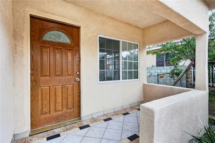 First home porch with address 3330