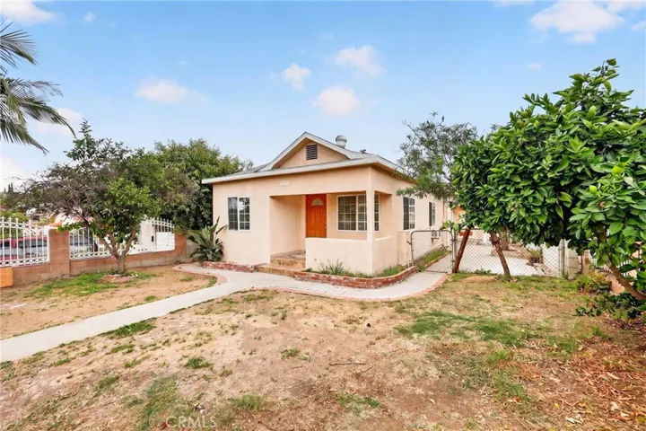 Large front yard