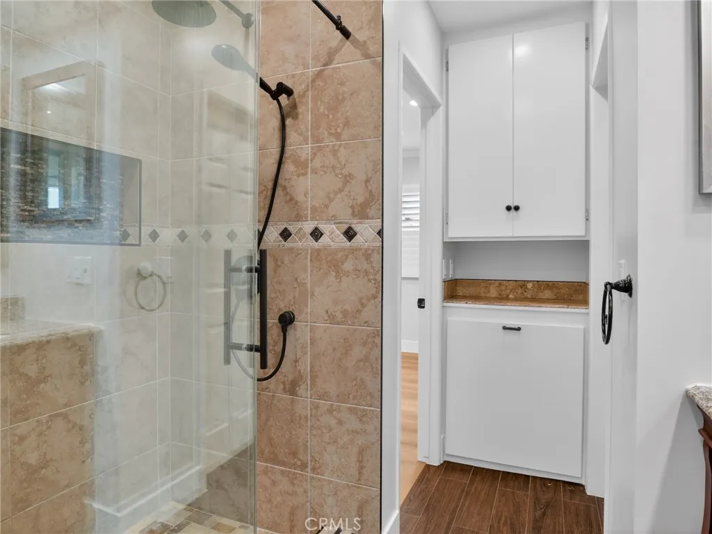 Large step in shower