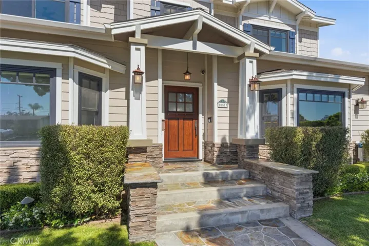 Front of the house