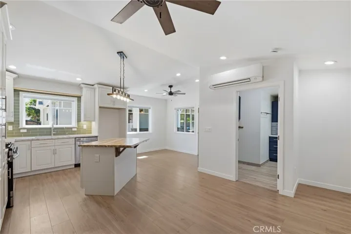 Shot from Livingroom of kitchen