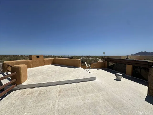 Rooftop deck