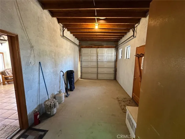 Garage with storage
